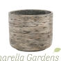 Driftwood Effect Planters Grey: 4 Size Options
