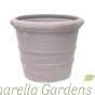 Vaso Siena Graphite Grey Handmade Tuscan Terracotta pots - 4 Sizes