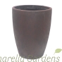 Rust Effect Tall Cylinder Fibreglass Planters - Upto 3 Size Options