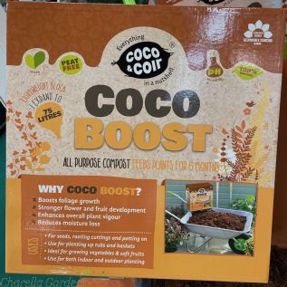 Coco Boost Peat Free Compost 100% Natural - 2 Size Options