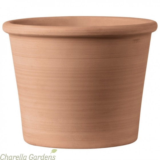 Cylinder White Terracotta Pot - 3 Size Options